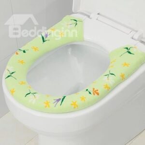 Jacquard Buckle General U Shaped Toilet Seat Covers