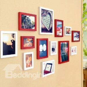Simple Fashion 13-Piece Wall Photo Frame Set