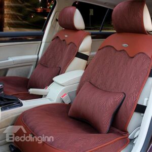 Breathable Cool and Elastic PU and Fabric Car Seat Covers