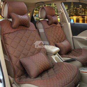 Ice Silk Linen and Sandwich Material Car Seat Covers