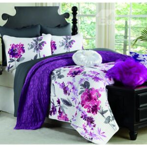 Ink Painting Countryside Style Cotton Bed in a Bag Set