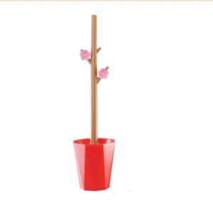 Creative Plum Blossom Melamine Toilet Brush Holder