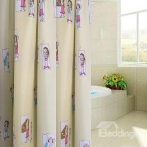 European Style Loveliness Waterproof Shower Curtains