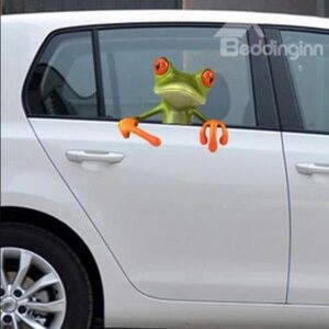 Lifelike 3D Effect Frog Car Sticker
