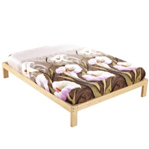The Calla Lily Printing Cotton Fitted Sheet
