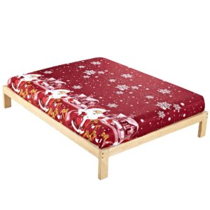 Christmas Gift 100% Cotton Fitted Sheet