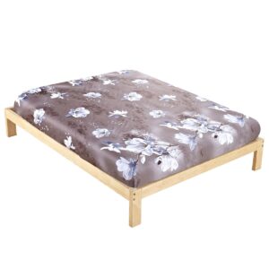 The Beautiful Flowers Printed Cotton Fitted Sheet