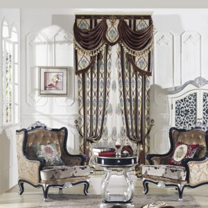 Elegant High Precision Chenille High Shading Degree Polyester Curtain