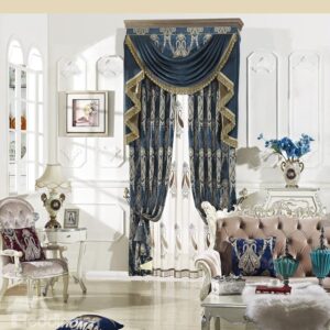 Graceful High Precision Chenille High Shading Degree Polyester Curtain