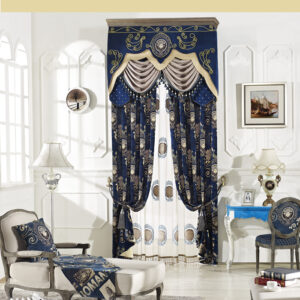 Charming High Precision Chenille High Shading Degree Polyester Curtain