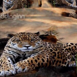 Top Class Strong and Smart King in the Jungle Fitted Sheet