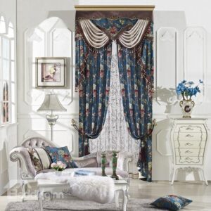 High Precision High Shading Degree Fashion Chenille Polyester Curtain