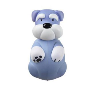 Resin Sucked Type Funny Schnauzer Toothbrush Holder