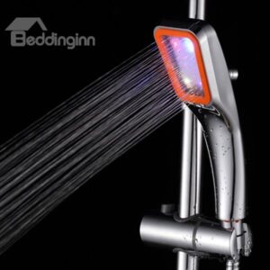 Water Conservation Colour Spontaneous Light LED Shower Head