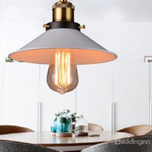 Nordic Retro Creative Bar Restaurant Loft Decoration Pendant Lights White