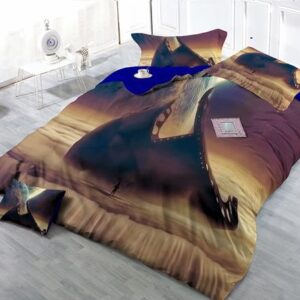 Science Fiction 4-Piece High Density Satin Drill Duvet Cover Sets