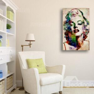 Fabulous Water Color Style Sexy Marilyn Monroe Print Cross Film Wall Art Prints