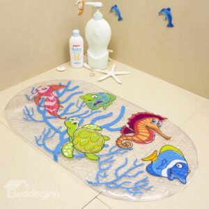 Underwater World Massage Salient Point PVC Bath Mat