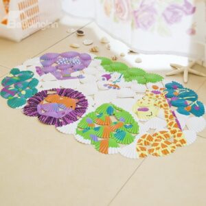 Shell Zoo Massage Salient Point PVC Bath Mat