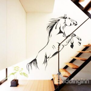 Galloping Horses Wall Sticker Living Room Staircase TV Background Stickers