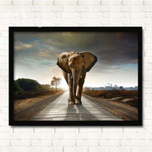 Modern Simple Giant Elephant Prints