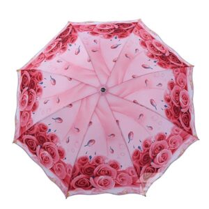 Gorgeous Roses Sun Umbrella 4 Color
