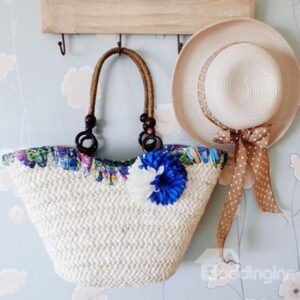 Creative Bohemian Straw Plaiting Shoulder Bag