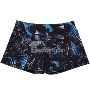 Dizzying Plus Size Elastic Swimming Trunks