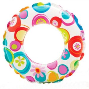 Colorful Circle Pattern Swim Ring for Children
