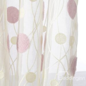 High Quality Lovely Bubble Double Pinch Pleat Sheer
