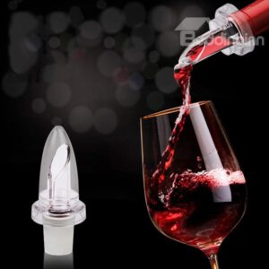 Creative Wine Bottle Stopper and Spout Pourer All-In-One