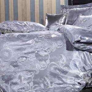 Elegant Paisley Pattern 4-Piece Duvet Cover Sets
