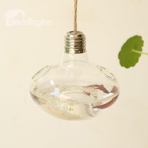 Fantastic Hanging Bulb Design Glass Flower Vase