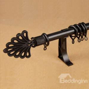 Classic Anti-corrosion Noiseless Single Curtain Rod