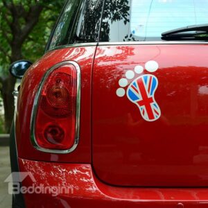 Super Cute Foot Print Style Car Sticker