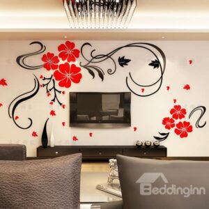 Gorgeous Floral 3D Wall Sticker Wall Art Decal