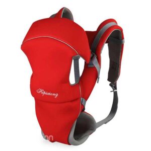 Simple Red Color Four Positions Baby Carrier
