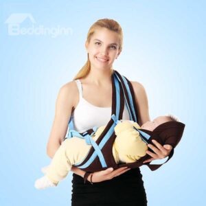 Cozy Blue Strap Four Positions Baby Carrier