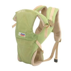 High Quality Useful Comfortable Four Positions Green Baby Carrier
