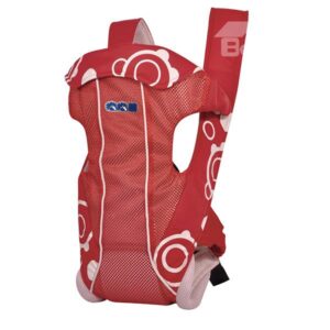 Adjustable Convenient Four Positions Red Baby Carrier