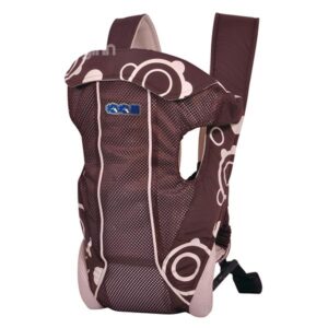 Adjustable Convenient Four Positions Brown Baby Carrier