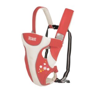 Comfortable Handy Four in One Red Color Baby Carrier