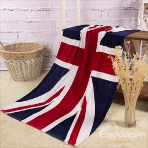 Novel Fashion the UK Flag Pattern Bath Towels