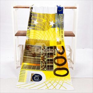 Novel Fashion Best 200 Euro Pattern Bath Towels