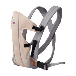 Easy to Use Lovely Gray Color Front Baby Carrier for Infant