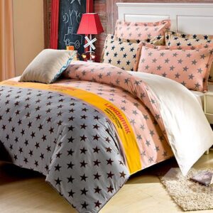 Gorgeous Fresh Stars Pattern 4-Piece Bedding Sets