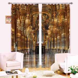 Magnificent Scene 3D Energy Saving Curtain