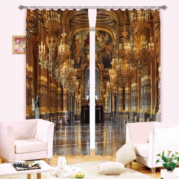 Magnificent Scene 3D Energy Saving Curtain