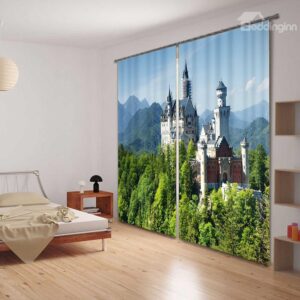 Beautiful Scenery Energy Saving 3D Curtain