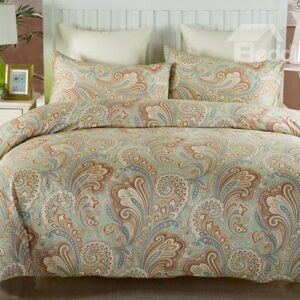 European Noble Style Jacquard Cotton 4-Piece Duvet Cover Sets